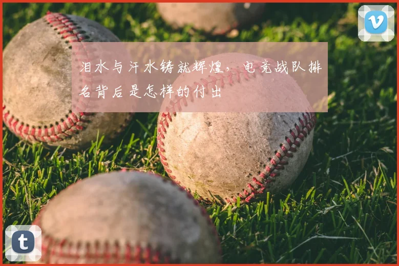 泪水与汗水铸就辉煌,电竞战队排名背后是怎样的付出